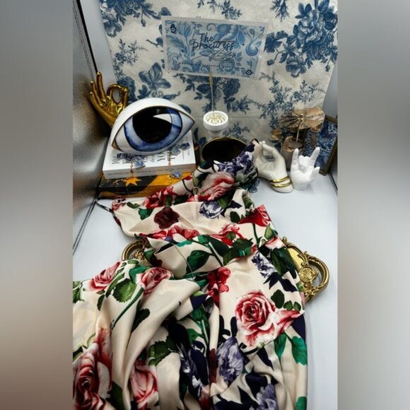 🆕 BRONX & BANCO 🧿 NWOT Leo Floral Print Maxi Gown - Size XS / US 2 - Picture 12 of 16